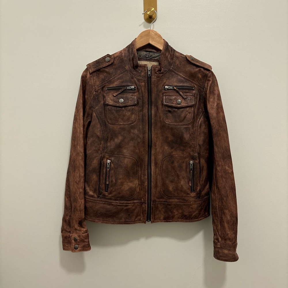 RuffHewn Vintage Leather Jacket - Picture 2 of 10